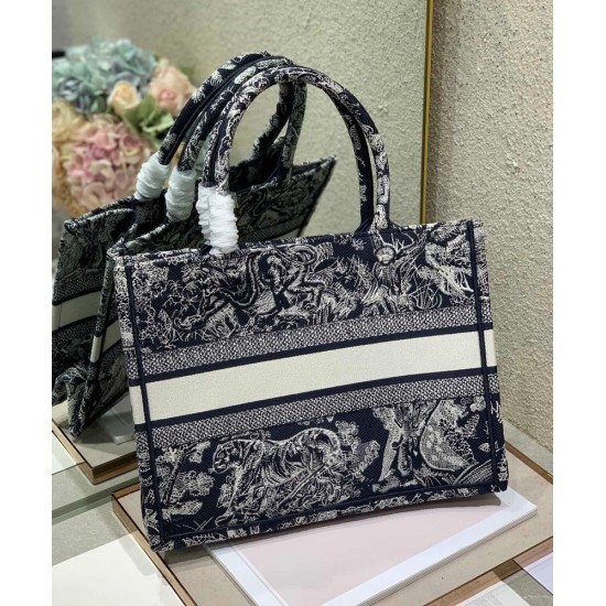 Replica Christian Dior Medium Dior Book Tote Dark Blue Replica Christian Dior Medium Dior Book Tote Dark Blue
