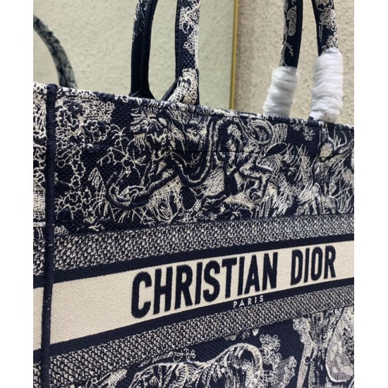 Replica Christian Dior Medium Dior Book Tote Dark Blue Replica Christian Dior Medium Dior Book Tote Dark Blue