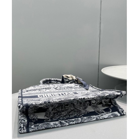 Fake Christian Dior Medium Book Tote Dark Blue Replica Replica Christian Dior Medium Book Tote Dark Blue