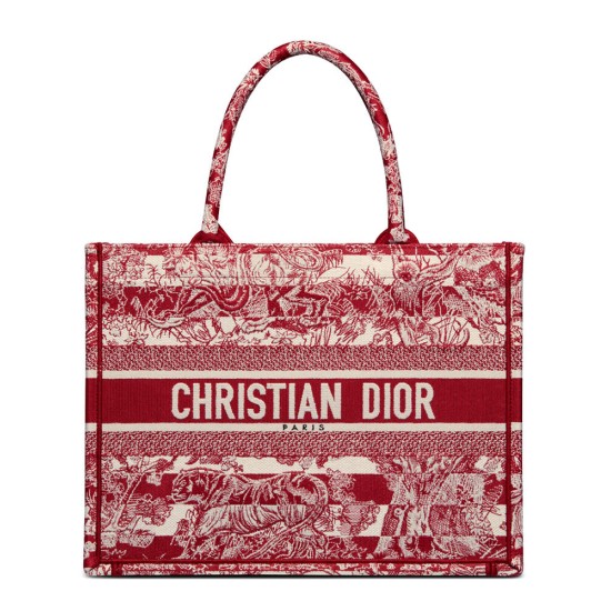 Replica Christian Dior Medium Book Tote Red Fake Christian Dior Medium Book Tote Red Replica