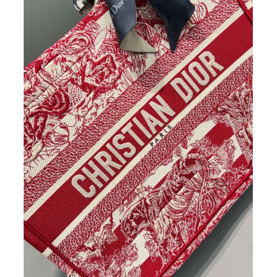 Replica Christian Dior Medium Book Tote Red Fake Christian Dior Medium Book Tote Red Replica