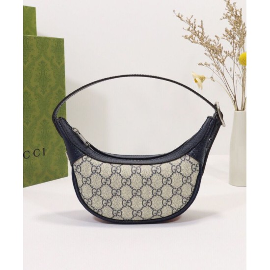 Fake Gucci Ophidia GG Mini Bag 658551 Dark Blue Replica