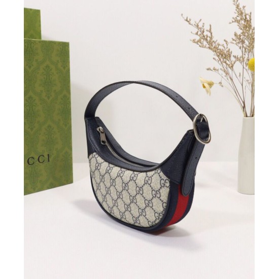 Fake Gucci Ophidia GG Mini Bag 658551 Dark Blue Replica