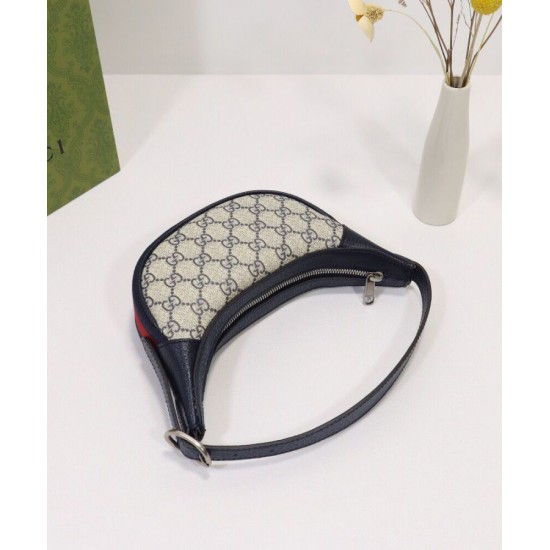 Fake Gucci Ophidia GG Mini Bag 658551 Dark Blue Replica