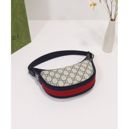Fake Gucci Ophidia GG Mini Bag 658551 Dark Blue Replica