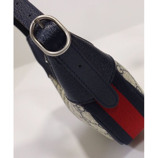 Fake Gucci Ophidia GG Mini Bag 658551 Dark Blue Replica
