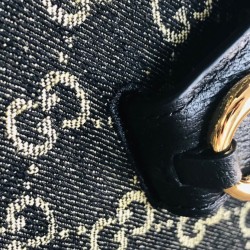 Replica Gucci Horsebit 1955 Shoulder Bag 602204 Black