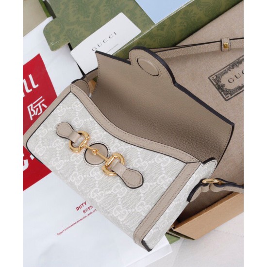 Fake Gucci Horsebit 1955 Mini Bag 699296 Cream Replica Replica Gucci Horsebit 1955 Mini Bag 699296 Cream