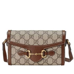 Replica Gucci Horsebit 1955 Mini Bag 699296 Brown