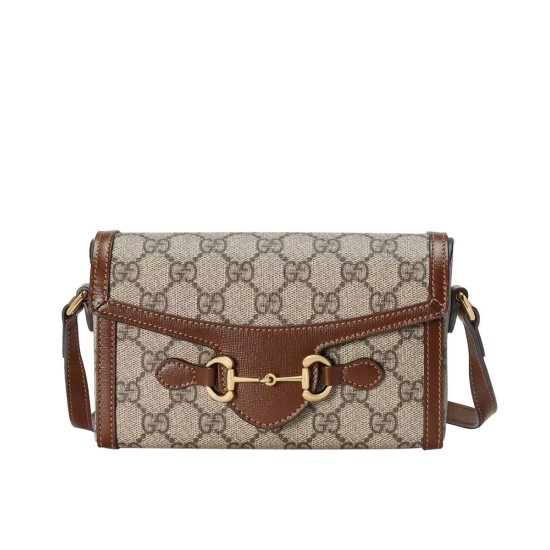 Replica Gucci Horsebit 1955 Mini Bag 699296 Brown Replica Gucci Horsebit 1955 Mini Bag 699296 Brown