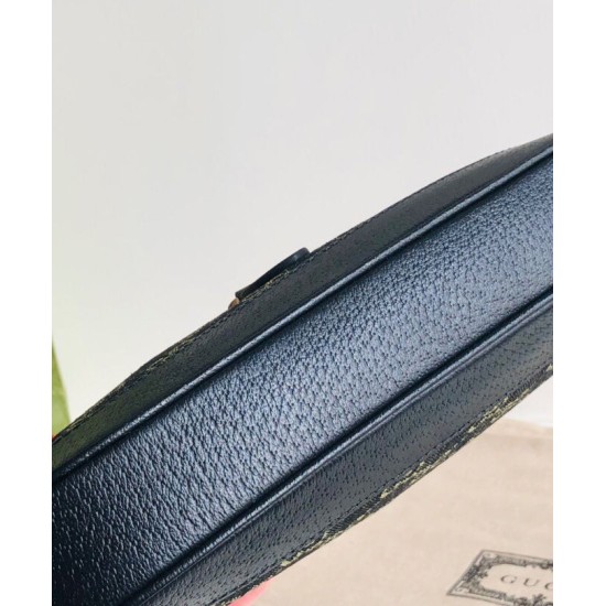 Replica Gucci Jackie 1961 Small Shoulder Bag 678843 Black Replica Gucci Jackie 1961 Small Shoulder Bag 678843 Black