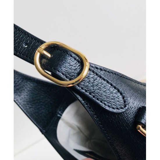 Replica Gucci Jackie 1961 Small Shoulder Bag 678843 Black Replica Gucci Jackie 1961 Small Shoulder Bag 678843 Black