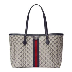 Replica Gucci Ophidia Medium GG Tote 631685 Dark Blue