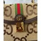 Replica Gucci Ophidia jumbo GG Small Bag 651055 Brown