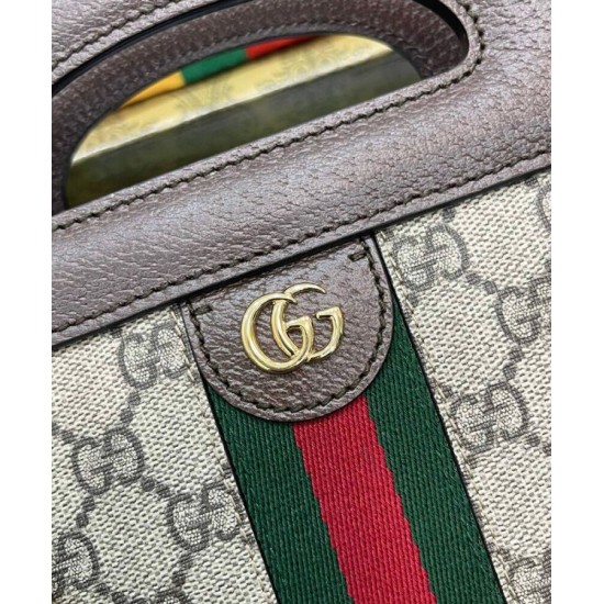 Fake Gucci Ophidia Small Tote With Web 693724 Dark Blue Replica