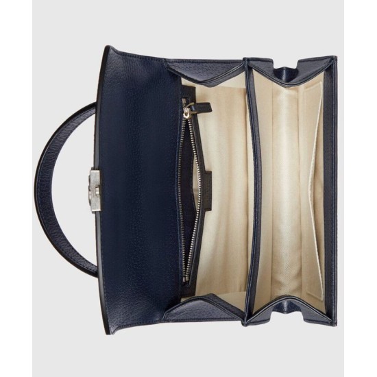 Replica Gucci Ophidia GG Small Tote Bag 651055 Dark Blue