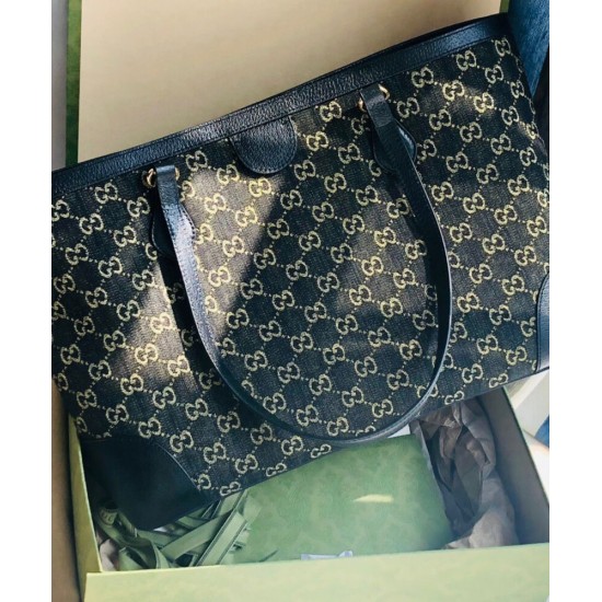 Replica Gucci Ophidia Medium Tote With Web 631685 Black Fake Gucci Ophidia Medium Tote With Web 631685 Black Replica