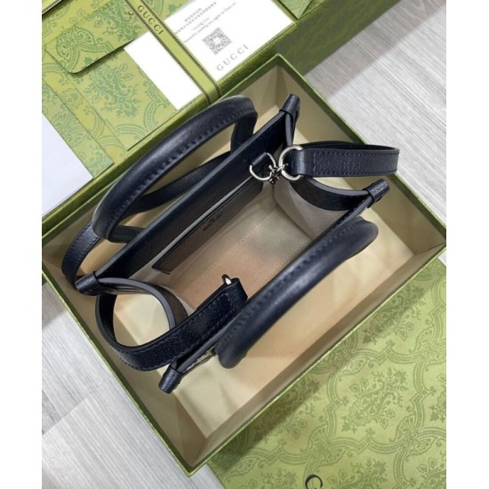 Fake Gucci Mini Tote Bag With Interlocking G 671623 Dark Blue Replica Fake Gucci Mini Tote Bag With Interlocking G 671623 Dark Blue Replica