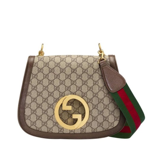 Fake Gucci Medium Shoulder Bag With Round Interlocking G 699210 Dark Coffee Replica Replica Gucci Medium Shoulder Bag With Round Interlocking G 699210 Dark Coffee