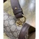 Fake Gucci Medium Shoulder Bag With Round Interlocking G 699210 Dark Coffee Replica Replica Gucci Medium Shoulder Bag With Round Interlocking G 699210 Dark Coffee