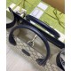 Fake Gucci Small Tote Bag With Interlocking G 659983 Dark Blue Replica