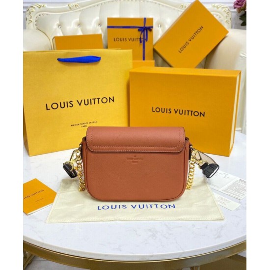Replica Louis Vuitton Lockme Tender M59491 Coffee