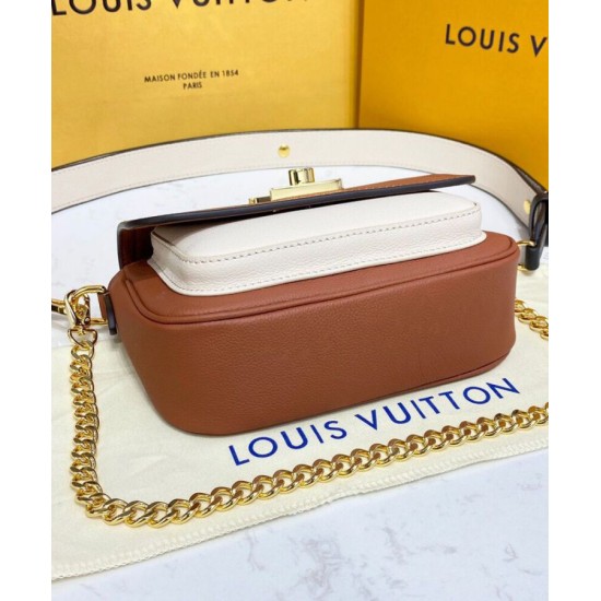 Replica Louis Vuitton Lockme Tender M59491 Coffee