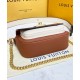 Replica Louis Vuitton Lockme Tender M59491 Coffee