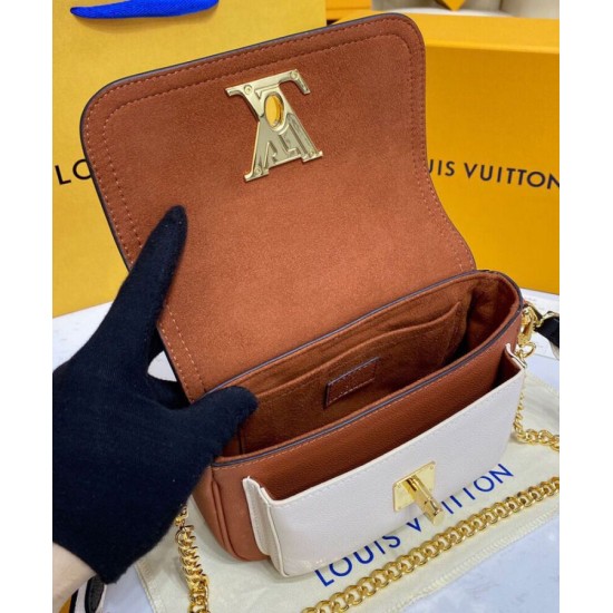 Replica Louis Vuitton Lockme Tender M59491 Coffee