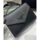Replica Prada Monochrome Saffiano And Leather Bag Black Replica Prada Monochrome Saffiano And Leather Bag Black
