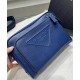 Replica Prada Saffiano Leather Shoulder Bag 2VH152 Blue Replica Prada Saffiano Leather Shoulder Bag 2VH152 Blue