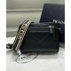 Fake Prada Saffiano Leather Shoulder Bag 2VH152 Black Replica Replica Prada Saffiano Leather Shoulder Bag 2VH152 Black
