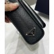 Fake Prada Saffiano Leather Shoulder Bag 2VH152 Black Replica Replica Prada Saffiano Leather Shoulder Bag 2VH152 Black