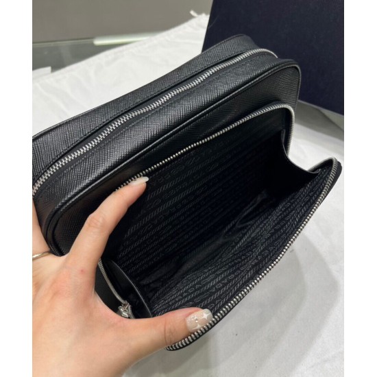 Fake Prada Saffiano Leather Shoulder Bag 2VH152 Black Replica Replica Prada Saffiano Leather Shoulder Bag 2VH152 Black