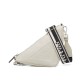 Replica Prada Saffiano Triangle Bag Cream Replica Prada Saffiano Triangle Bag Cream