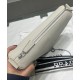 Replica Prada Saffiano Triangle Bag Cream Replica Prada Saffiano Triangle Bag Cream