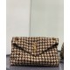 Fake YSL Saint Laurent Puffer Small Checkered Tweed And Lambskin Handbag Cream Replica Replica YSL Saint Laurent Puffer Small Checkered Tweed And Lambskin Handbag Cream