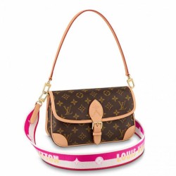 Fake Louis Vuitton Diane Satchel Monogram Canvas M46049 Replica