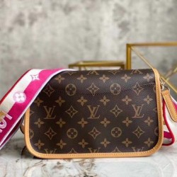 Fake Louis Vuitton Diane Satchel Monogram Canvas M46049 Replica