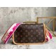 Fake Louis Vuitton Diane Satchel Monogram Canvas M46049 Replica