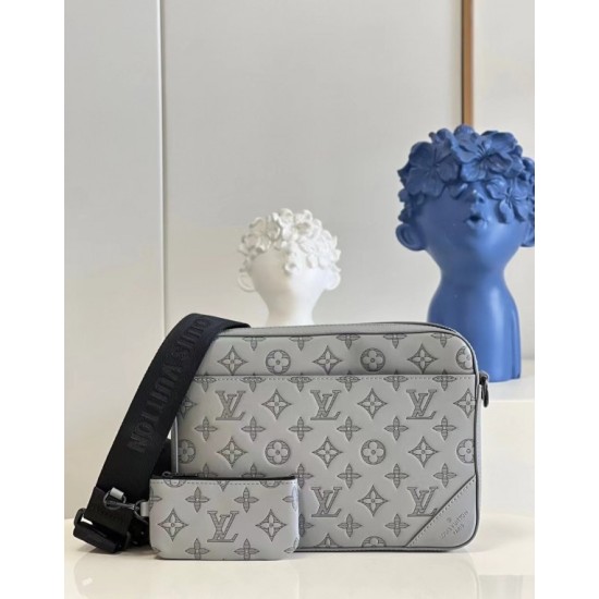 Replica Louis Vuitton Duo Messenger Monogram Shadow M46104
