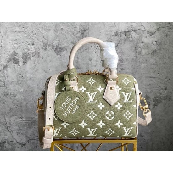 Fake Louis Vuitton Speedy Bandouliere 20 Bag Monogram Empreinte M46118 Replica