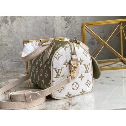 Fake Louis Vuitton Speedy Bandouliere 20 Bag Monogram Empreinte M46118 Replica