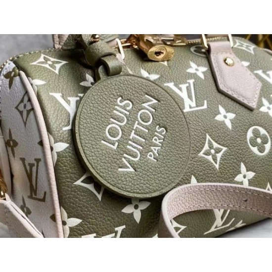 Fake Louis Vuitton Speedy Bandouliere 20 Bag Monogram Empreinte M46118 Replica