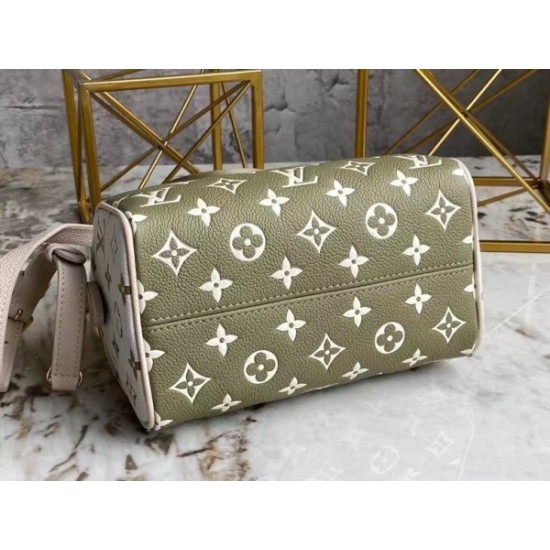 Fake Louis Vuitton Speedy Bandouliere 20 Bag Monogram Empreinte M46118 Replica