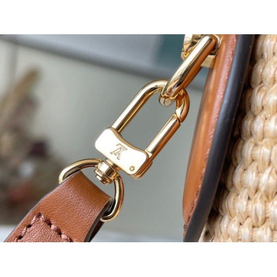 Fake Louis Vuitton Petit Bucket Bag Raffia M59962 Replica Fake Louis Vuitton Petit Bucket Bag Raffia M59962 Replica