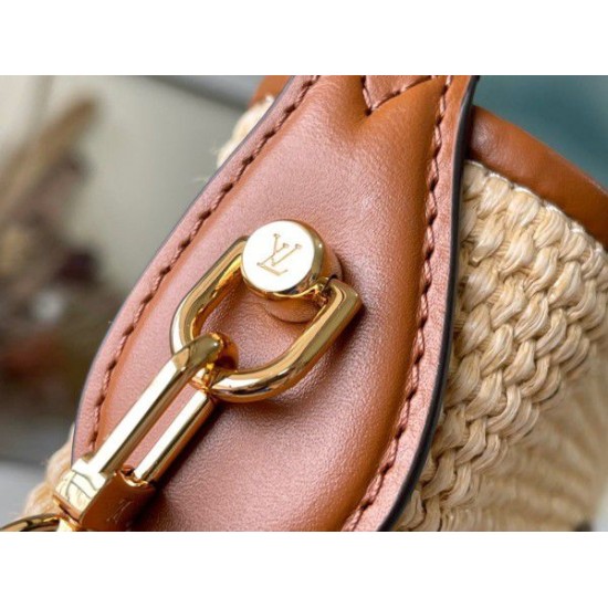 Fake Louis Vuitton Petit Bucket Bag Raffia M59962 Replica Fake Louis Vuitton Petit Bucket Bag Raffia M59962 Replica