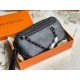 Replica Louis Vuitton Pochette Volga Monogram Eclipse M68321