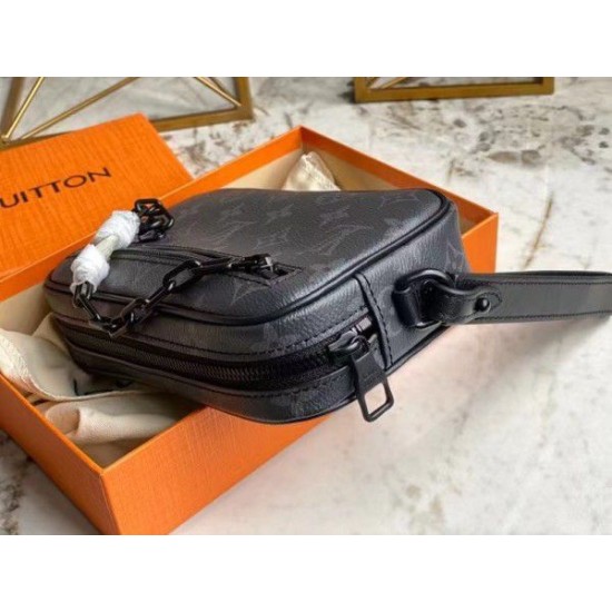 Replica Louis Vuitton Pochette Volga Monogram Eclipse M68321