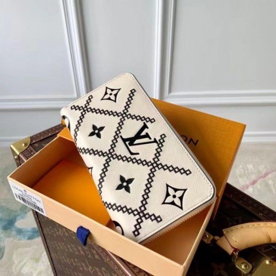 Fake Louis Vuitton Zippy Wallet Monogram Empreinte Leather M81141 Replica